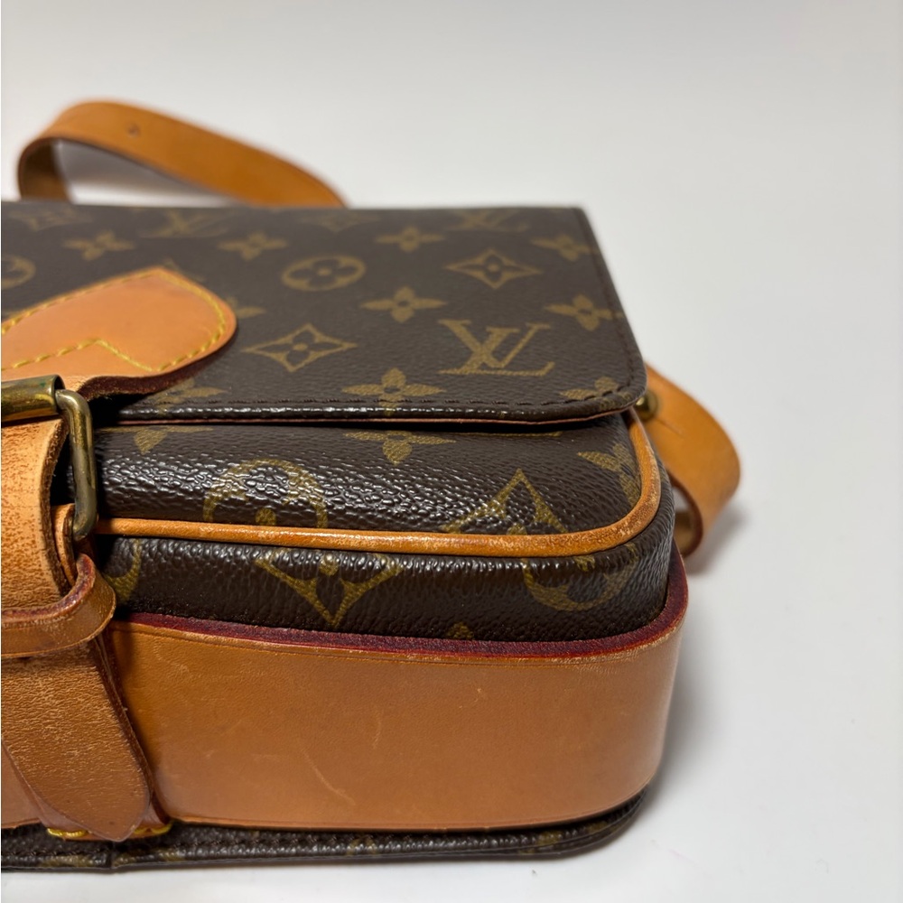 SOLD Louis Vuitton Cartouchière MM Monogram Crossbody/Shoulder Bag Vintage - Picture 7 of 16